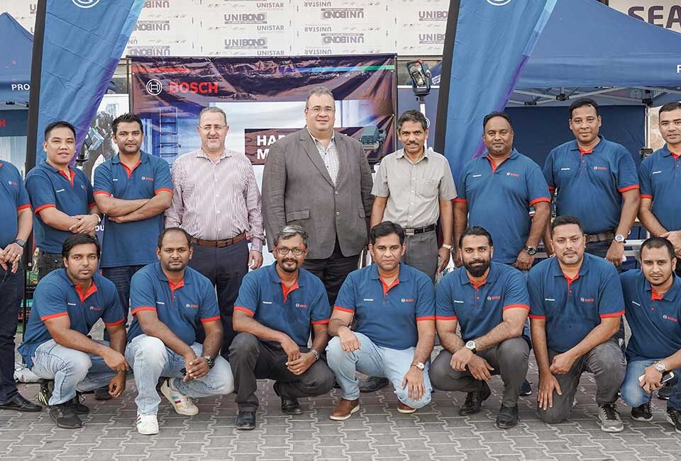 Bosch Power Tools Roadshow at Seashore Group Qatar