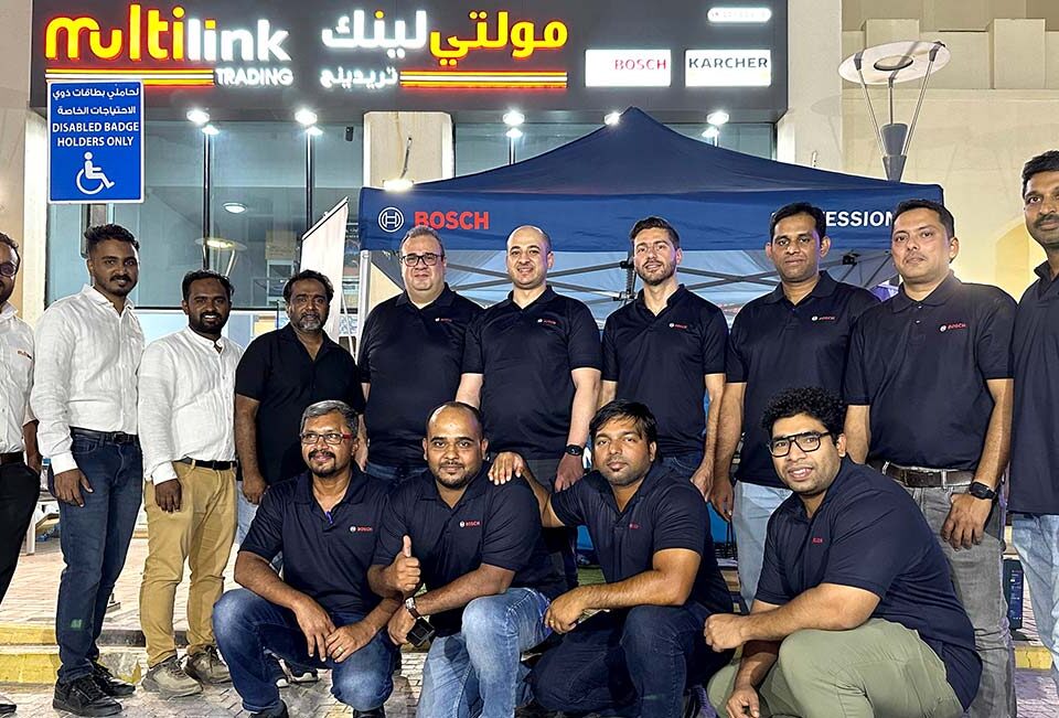 Bosch Power Tools Roadshow show 2024 kicks off at Multilink Trading