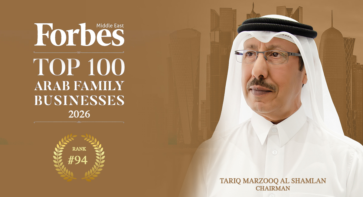 Marzooq Shamlan Holding Named Among Forbes Middle East Top 100 Arab Family Businesses 2026